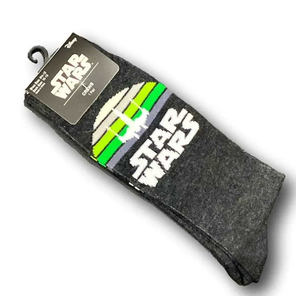 3/$20 Star Wars Funny Novelty Crew Socks - NWT